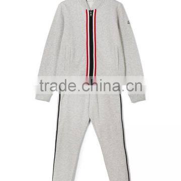 2017 Wholesale Fashion Custom Sports Suit Kids Baby Boy Contrast Pocket Tracksuit Children's Clothing Set
