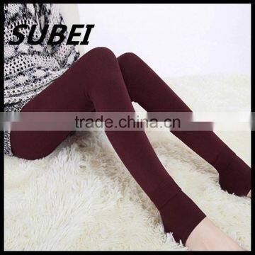 New winter thick velvet leggings pantyhose pearls 230 g