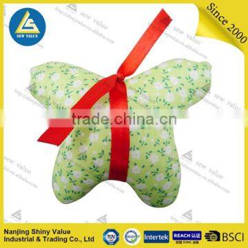 100% Cotton Red Floral Butterfly Shape Pin Cushions photo-4