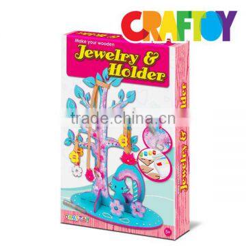 OEM Make Your Jewelry Set Create Your Kitty Wooden Jewelry and Holder photo-2