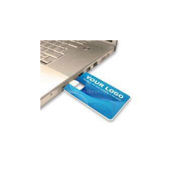 Plastic Shortened Chipset Credit Card USB Flash Drives