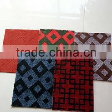 Nonwoven jacquard european functional double colors exhibition carpets