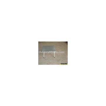 hospital iron footrest with spraying plastic