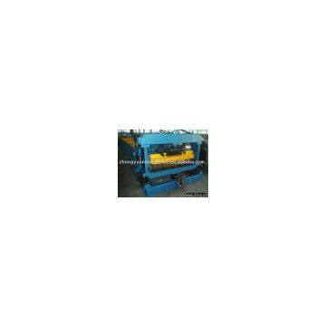 Roofing tile forming machine