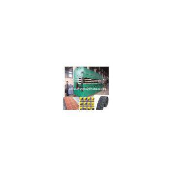 jaw type plate vulcanizing press
