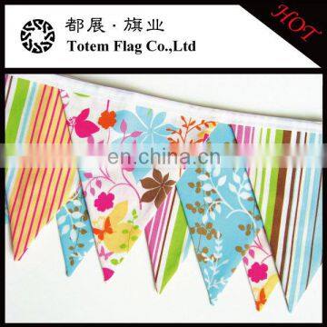 Christmas Hanging Fabric Bunting Banners