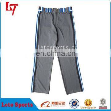 Competitive price full polyester team usa men baseball pant custom baseball pants