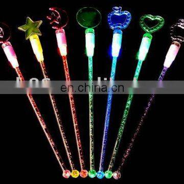 flashing cocktail stirrer stick light