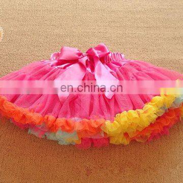 CG-TT0311 Baby chiffon tutu chiffon skirt