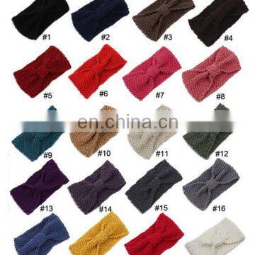 New Arrival Turban Headband Handmade Fall and Winter Accessories 20 colors IN STOCK