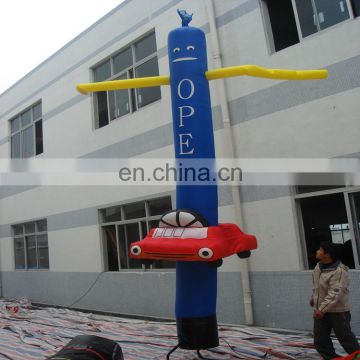 Fashion Design Car wash inflatable mini air dancer for ceremonies and advertising with blower