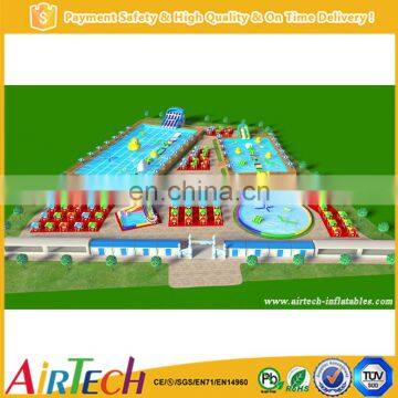 Giant inflatable fun city inflatable play park for ticket sale