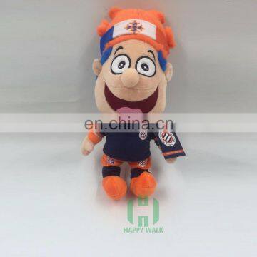 football&soccer player athlete stuffed life size human plush dolls sportsman