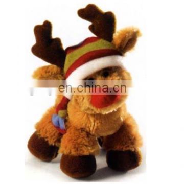 Christmas decoration Reindeer Plush Stuffed Animal toys