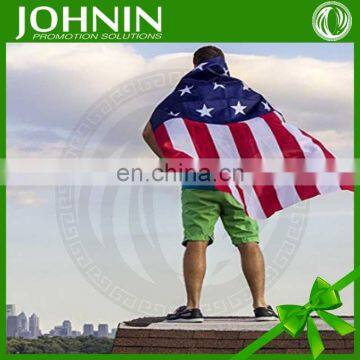 Customized size and design polyester texture of material body flag