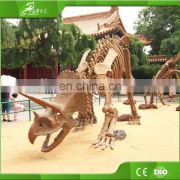 Professional OEM factory realistic life-size dinosaur fossil