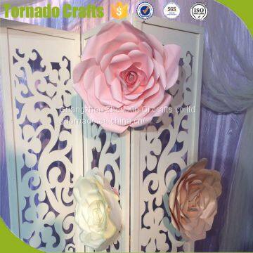 2017 Wholesale DIY 3D Handmade Colorful Card Paper Flowers For Decoration photo-3