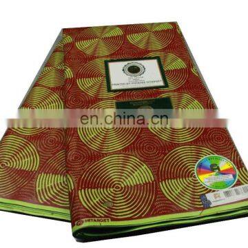 The Real Manufacturer of Hitarget Brand Veritable African Real Wax Cotton Fabric Block Printing photo-2