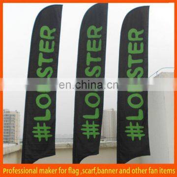 cheap display outdoor beach wing flags