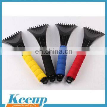Plastic Ice Scraper With Soft Handle Snow Brush