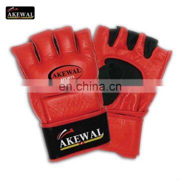 MMA Gloves Cowhide Leather