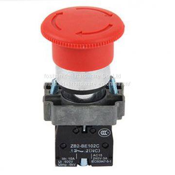 Emergency Stop Mushroom Push Button Switch XB2-BS542 ZB2-BE102C