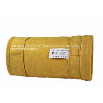 Polyimide P84 fiber felt baghouse dust collector industrial filter bag for Cement or Asphalt plant