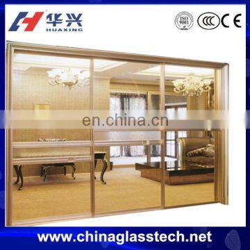 no deformation frost glass aluminum alloy frame sliding japanese style door