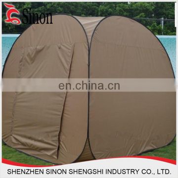 double layer military tent canvas fabric automatic folding cheap family tent