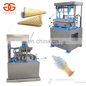 Factory Supply Semi Automatic Ice Cream Waffle Cone Maker Machine Pizza Making Line