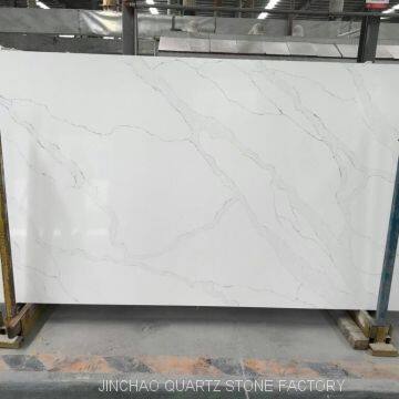 Artificial statuario blanco quartz stone slabs