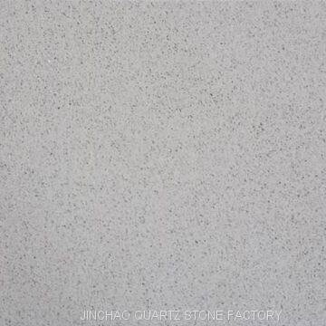 Artificial light grey color quartz stone