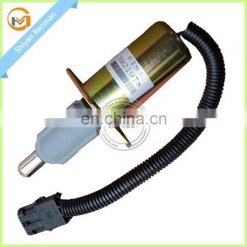 DCEC Cummins Fuel Shutoff Valve Fuel Pump Solenoid 3915502 3918343 3921978