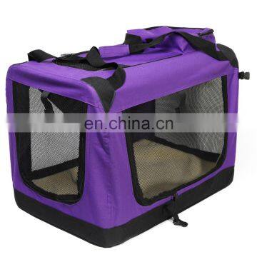 Waterproof Dog Pouch Bag With Roll Up Window Recycled Pet Carrier Travel Bag