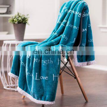 Healing Thoughts Microfiber Fleece Throw Blanket Sherpa Fleece Blanket Super Soft Warm Hugs photo-2