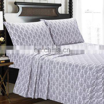 Wrinkle-resistant Full Egyptian Bed Sheet Kids Bedding Sheet Fitted Sheets Cotton photo-7