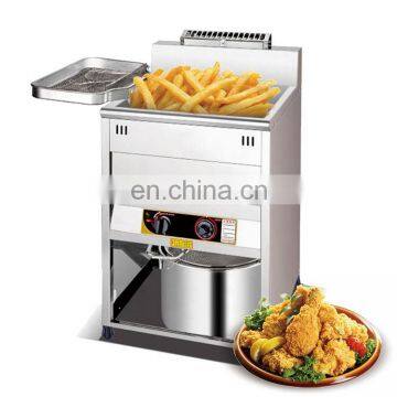 Stainless Steel Kitchen Equipment Desktop Electric Fryer photo-4