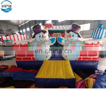 Wholesale 6.5x4m inflatable Christmas bounce house