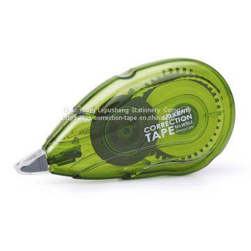 School and Office Stationery Transparent Non Toxic Blue Plastic Correction Tape Roller NO.963 photo-2