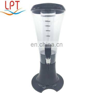 NEW 3L plastic tabletop beer dispenser , beer tower