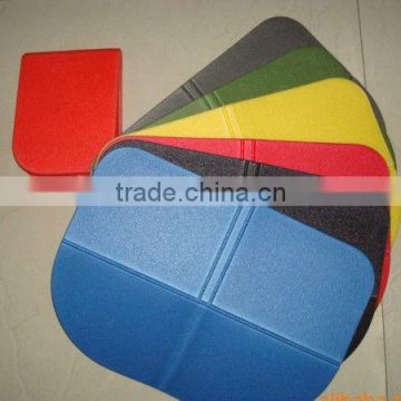 Foldable foam camping mat/ sear cushion