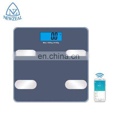 Portable Precision Weight Scale Floor Wireless Digital Body Scale Blue tooth Weighing Scale