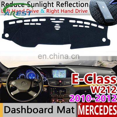 for Mercedes Benz E-Class W212 Anti-Slip Mat Dashboard Cover Pad Sunshade Dashmat Accessories E-Klasse E200 E250 E300 E220d AMG