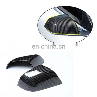 Accessories Parts Carbon Fiber Mirror Covers For Tesla Model 3