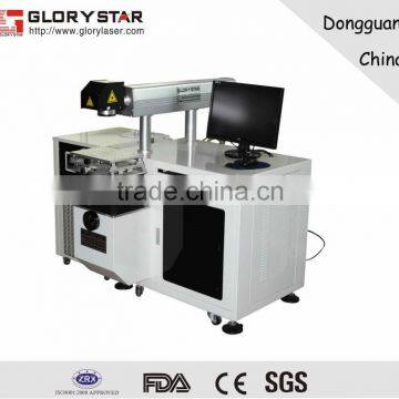 GLORYSTAR 50W Laser engraving on electrical equipment with CE , SGS,ISO