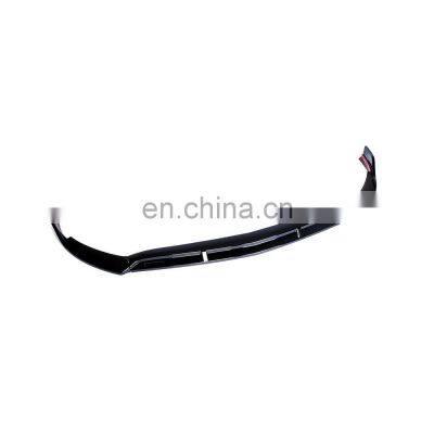 ABS Front Bumper Lip Splitter for Mercedes Benz W205 W206 C-Class C300 Sport Painted Black 2018-2019 photo-4