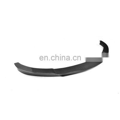 Revo Style Carbon Fiber Front Lip Spoiler for Tesla Model S Sedan 4-Door 12-16