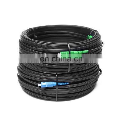 FTTH fibra drop Indoor Outdoor Fiber Optic Drop Cable G657A SC UPC Drop Cable Patch cord