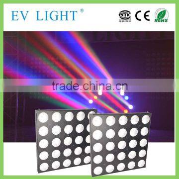 25pcs*3w RGB three in one led dot matrix display light