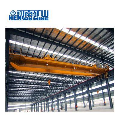 32ton 50ton QD Model Heavy Duty Electric Top Running Double Girder Overhead Travelling Crane with Hook